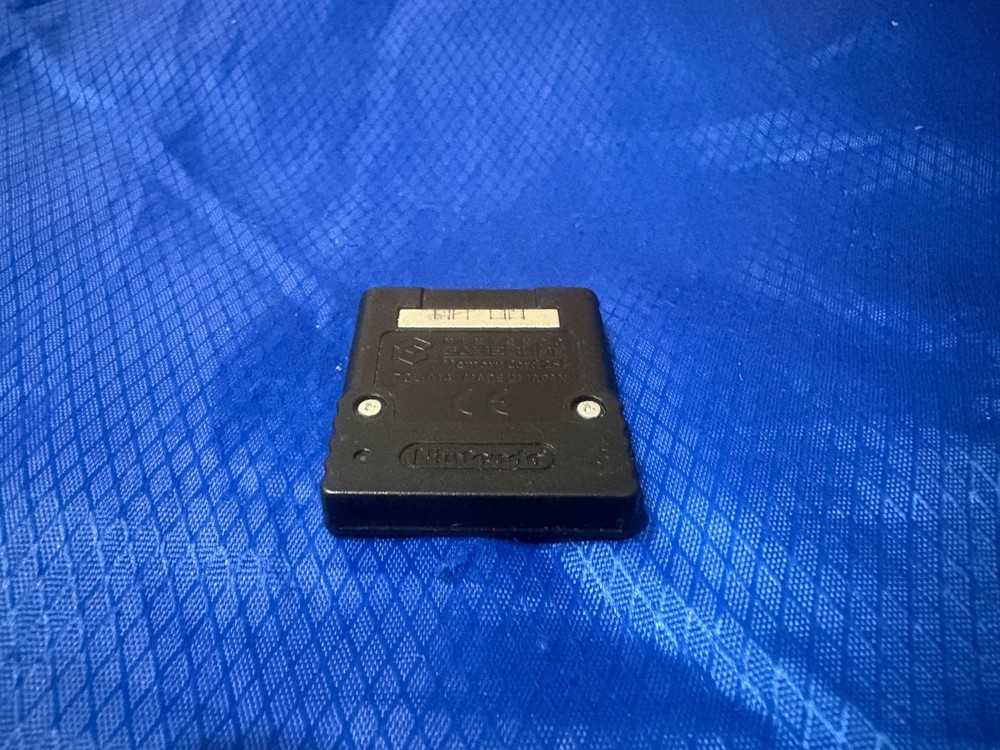 Nintendo Gamecube Memory Card 251 Japan Imported - Black tested works