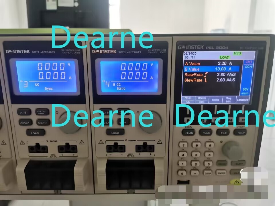GW Instek PEL-2004+4 pcs PEL2040 Programmable DC Electronic Load