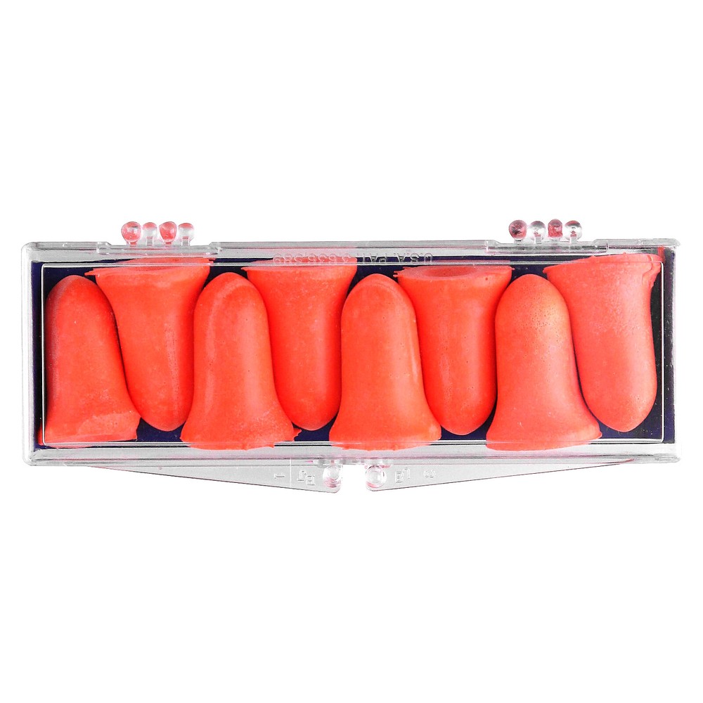 Protechs, Comfort Foam, Foam Ear Plugs, 4 Pairs + Case