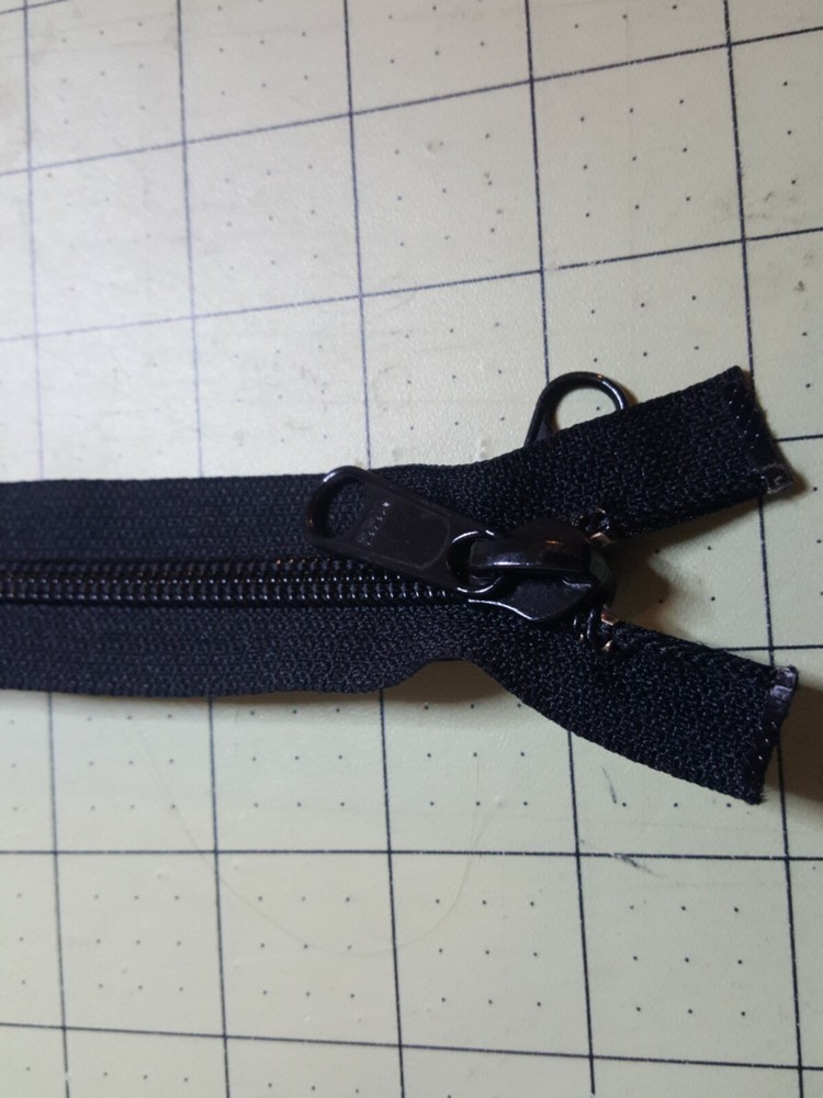 YKK Separating Coil Black 3 Pulls Zipper 100" Long 2 Way Separating NEW US SHIP