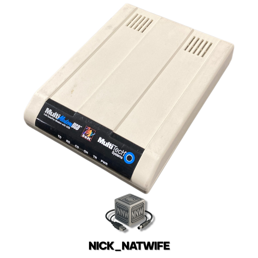 MultiTech MultiModem MT5634ZBA-USB-V92 56K USB Data Fax Modem