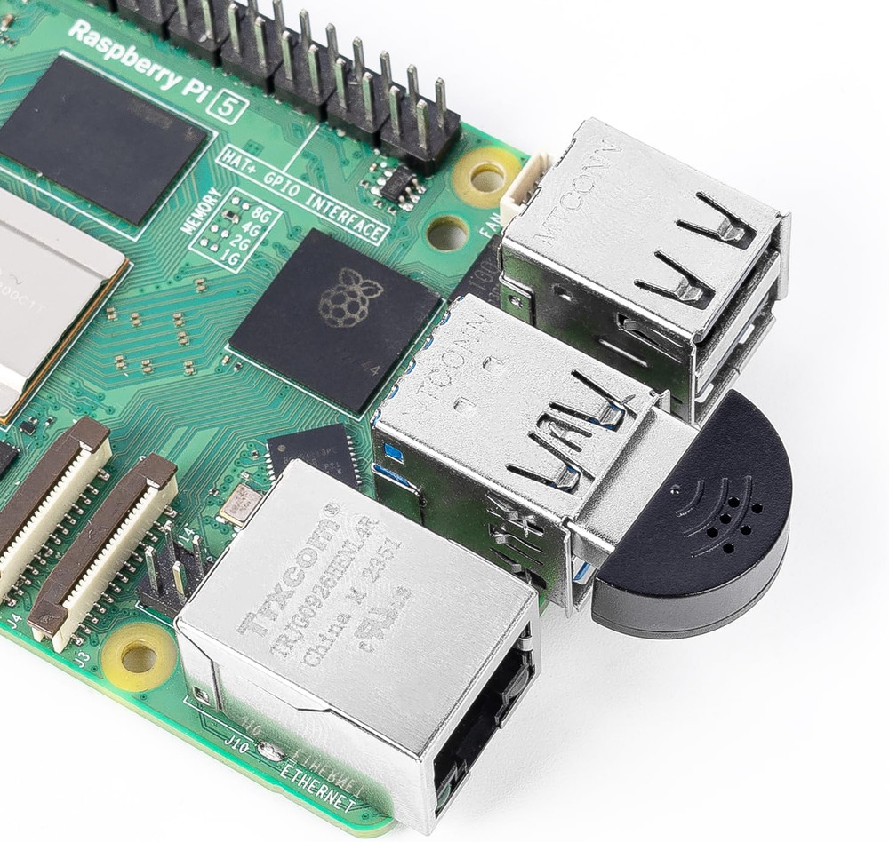 USB 2.0 Mini Microphone for Raspberry Pi 5/4B/3B+/3B, Pironman 5/Max/Mini/Pro Ma