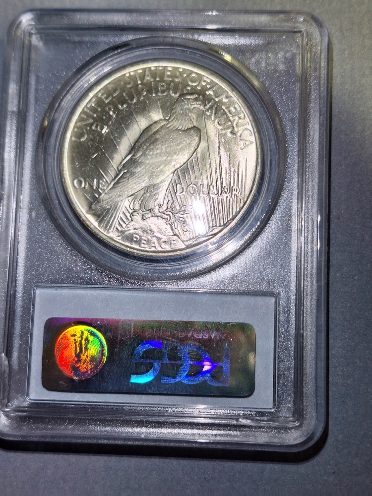 1923 Peace Silver Dollar PCGS MS 65