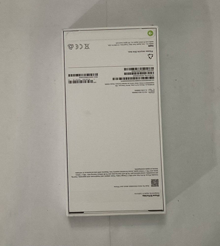 ** Color Box ONLY !! ** iPhone 16 Pro Max