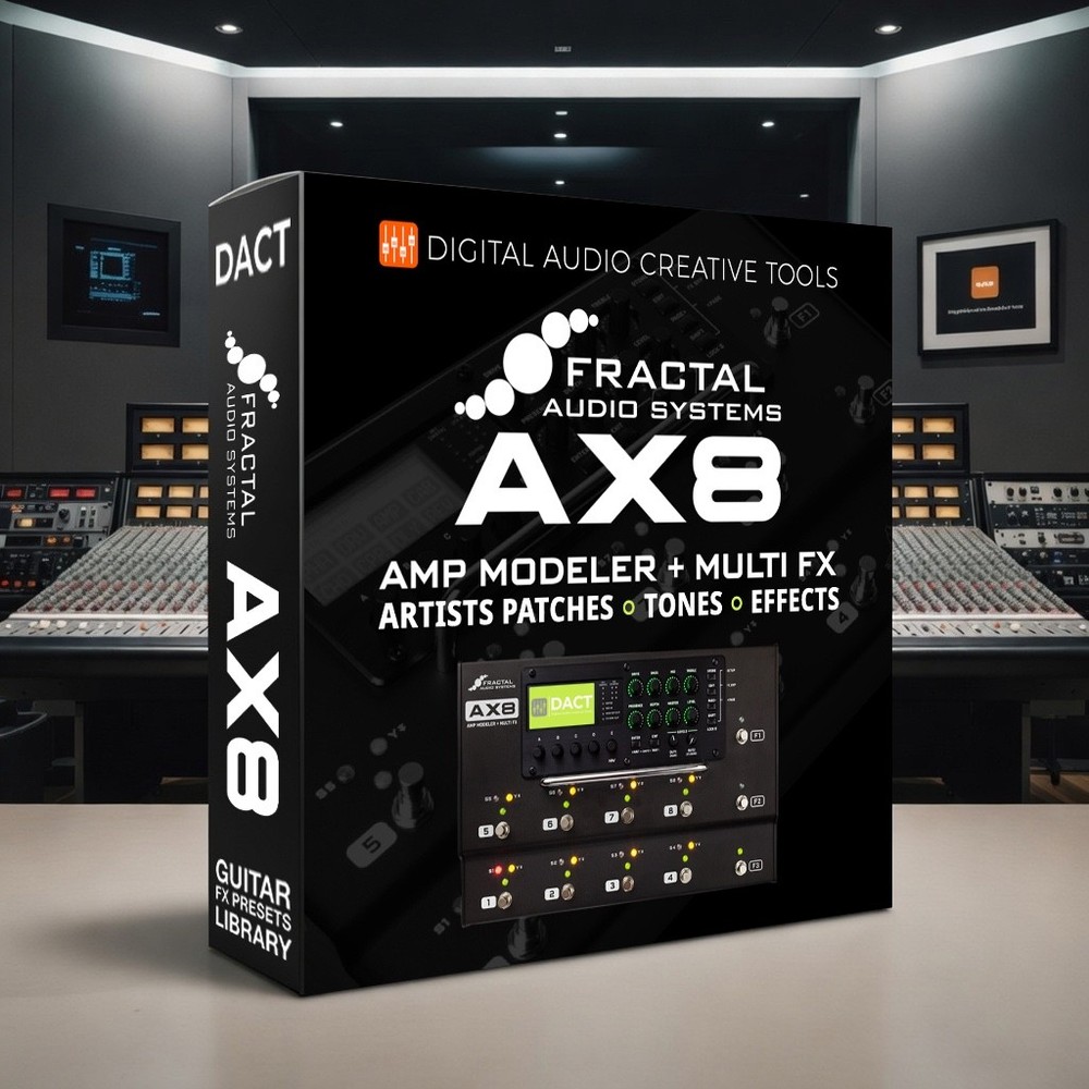 Fractal Audio Systems AX8 Amplifier Modeling & FX Presets Library
