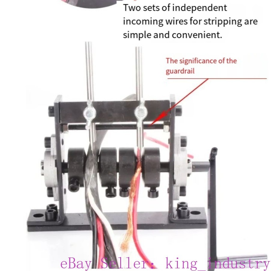 Manual Portable Wire Stripping Machine Scrap Cable Peeling Machine Stripper