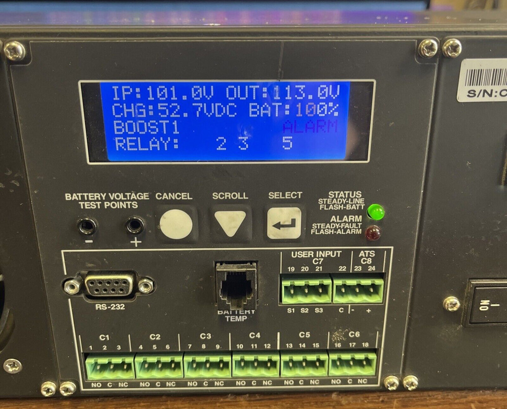 Alpha FXM1100 UPS Uninterruptible Power Supply Module Rack Mountable