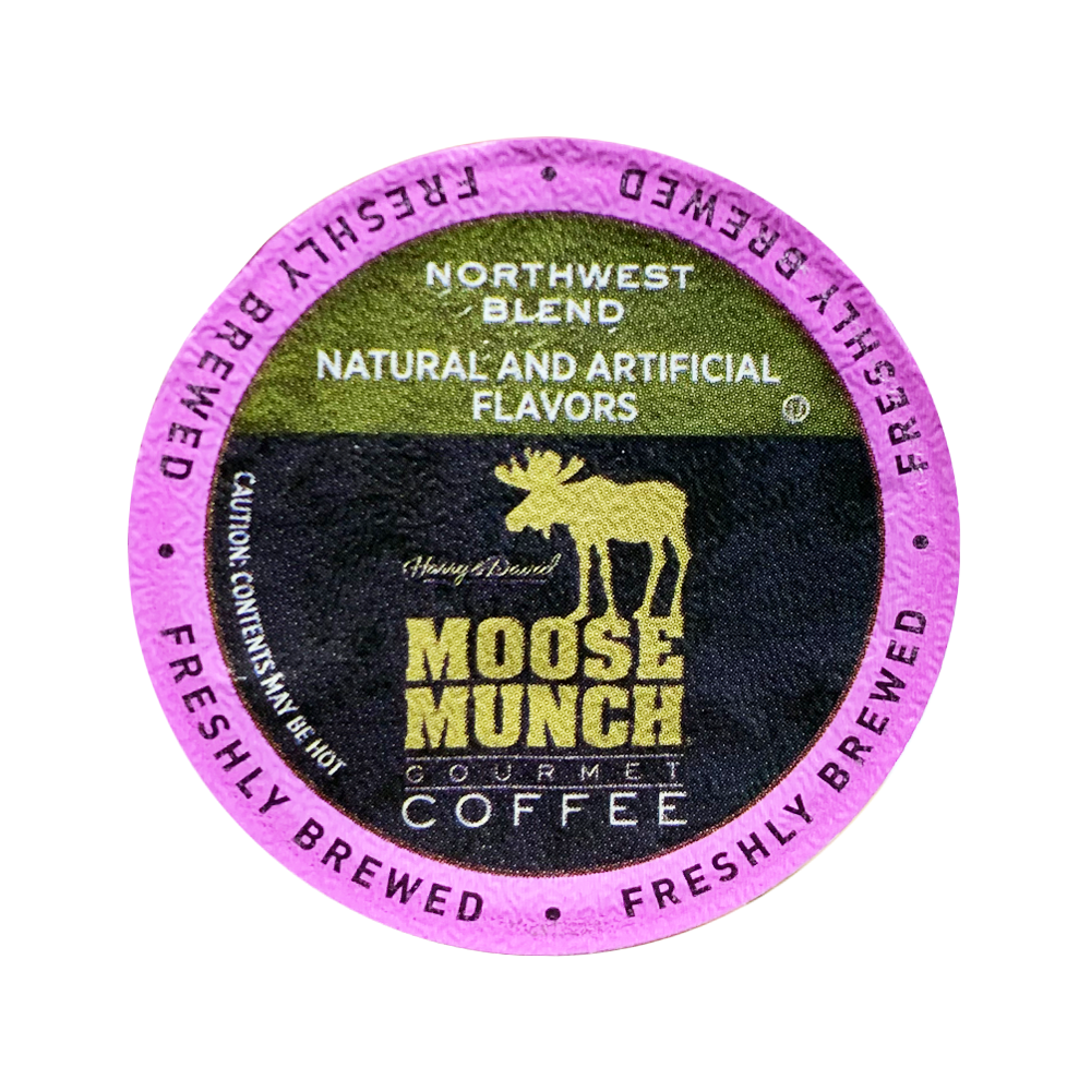Moose Munch Coffee, Northwest Blend, 35 Single Serve Cups by Harry & David