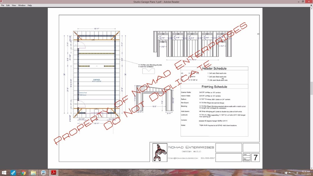 Modern Studio Garage PDF Plans Mancave Building Plan Contemporary Shed