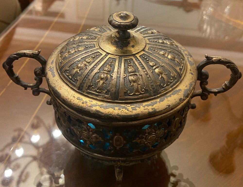 German Sugar Bowl from WMF, 1800s