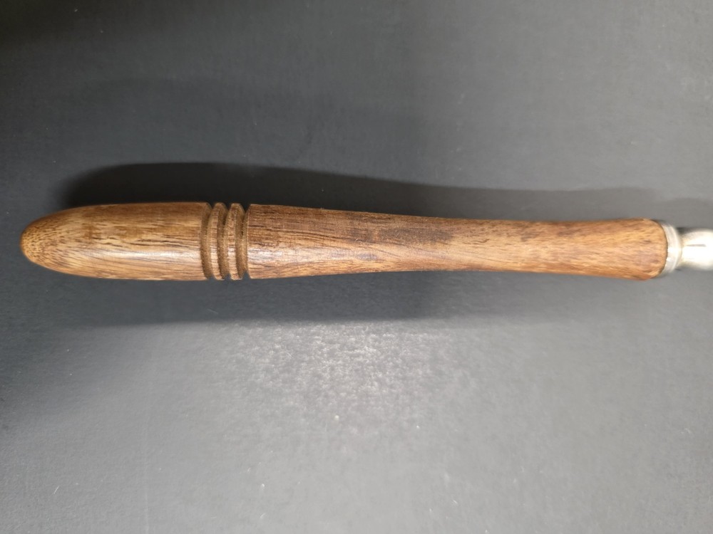 Silver Tea Strainer Spoon With Wooden Handle