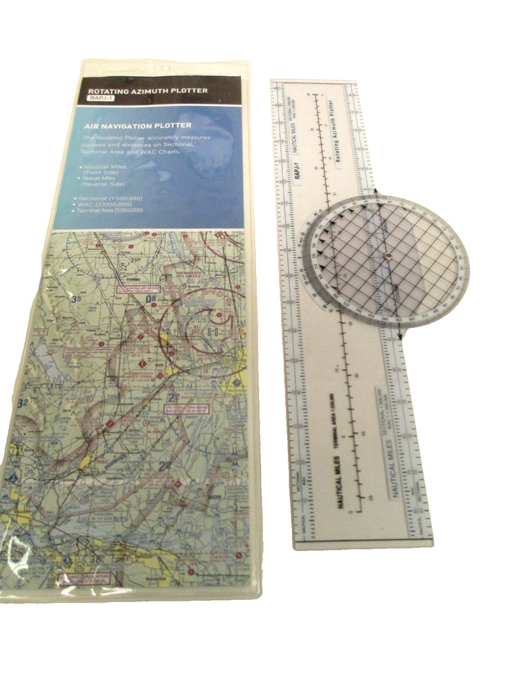 Rotating Azimuth Plotter RAPJ-1 Air Navigation Plotter NEW In Package