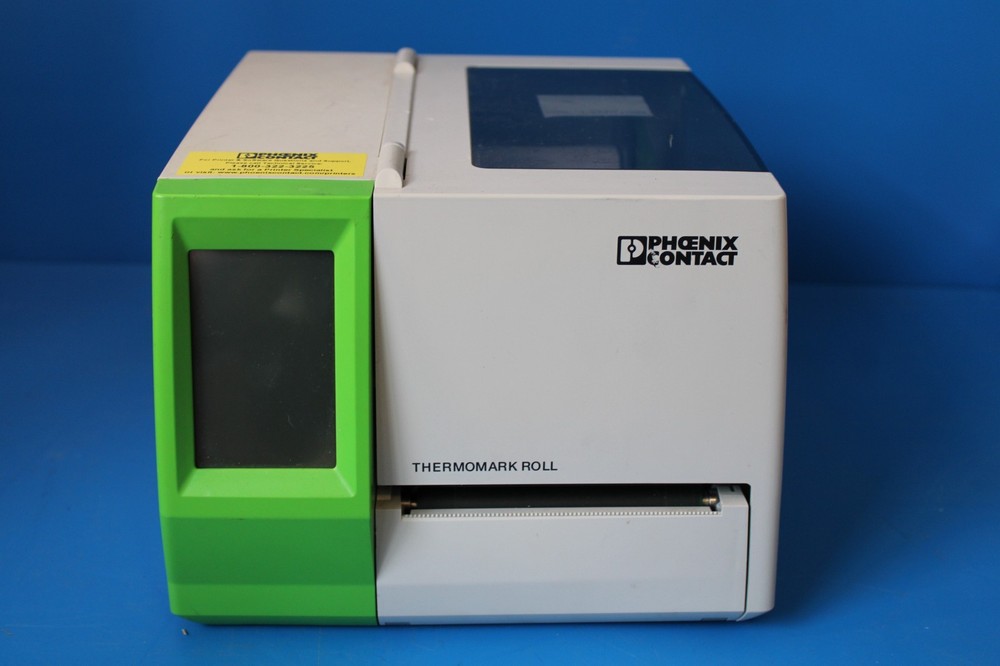 PHOENIX CONTACT THERMOMARK ROLL THERMAL TRANSFER PRINTER 5146477 120/240VAC