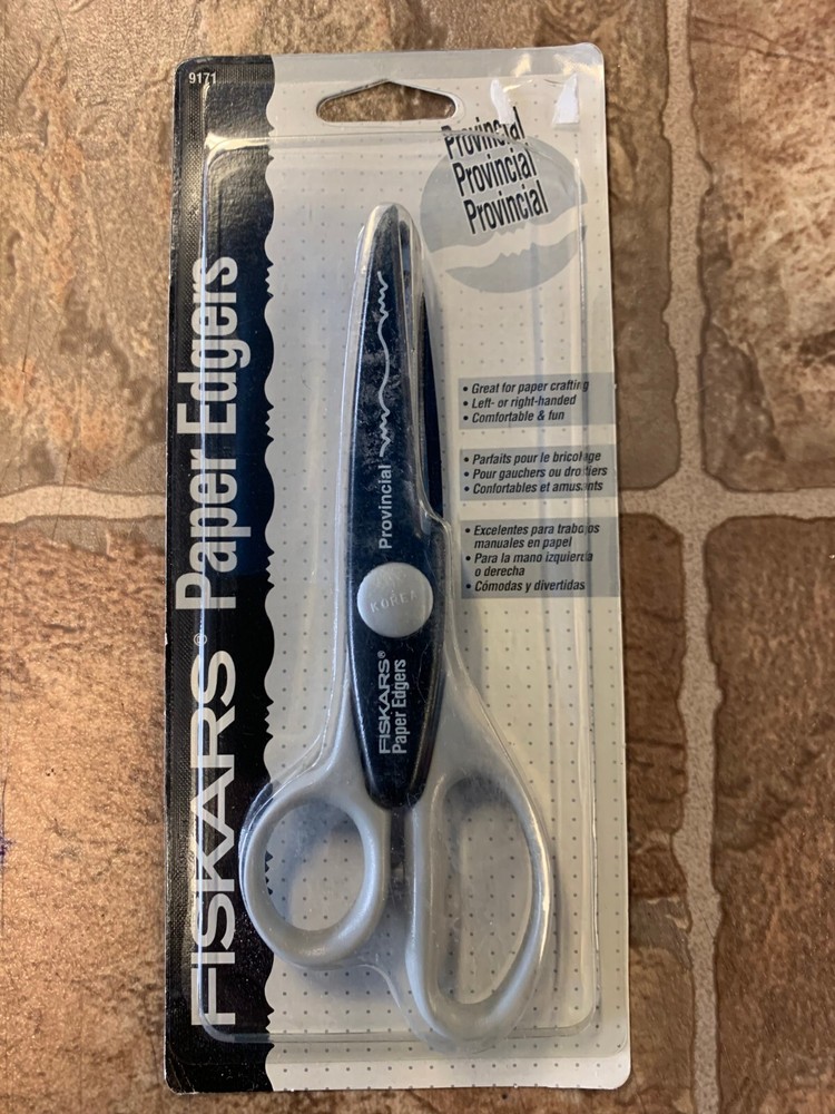 Vintage Fiskars Paper edger: Provincial Pattern
