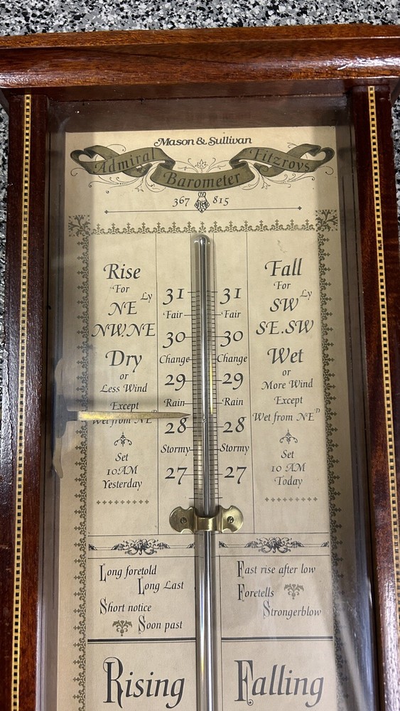 antique weather station