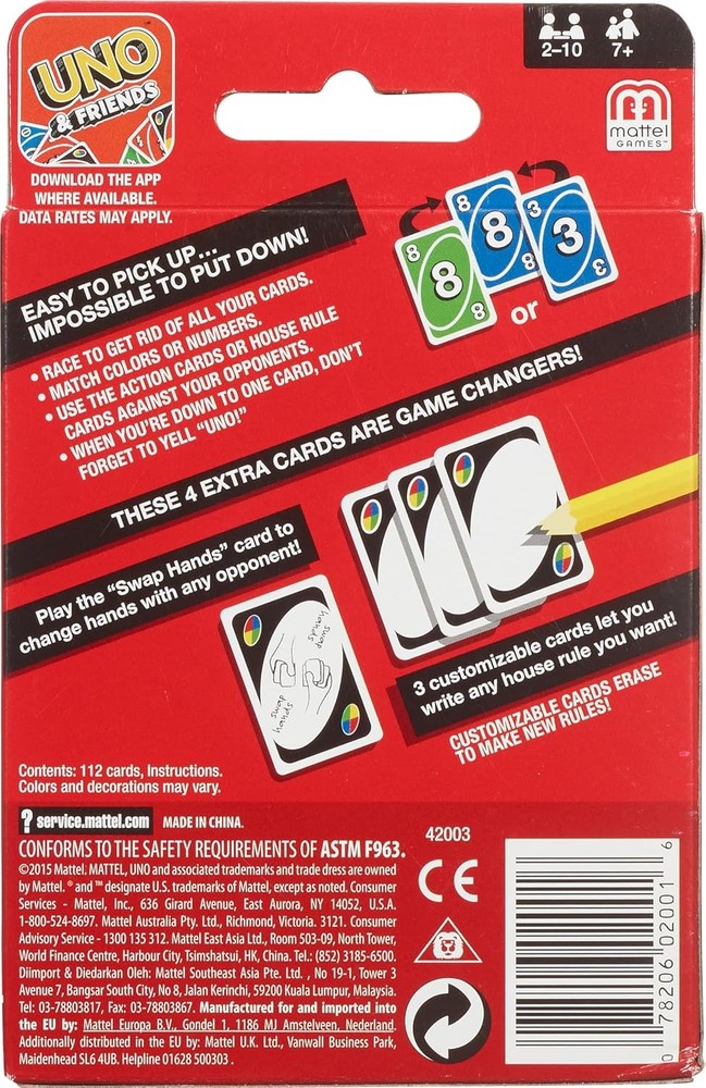 Mattel UNO Classic Card Game