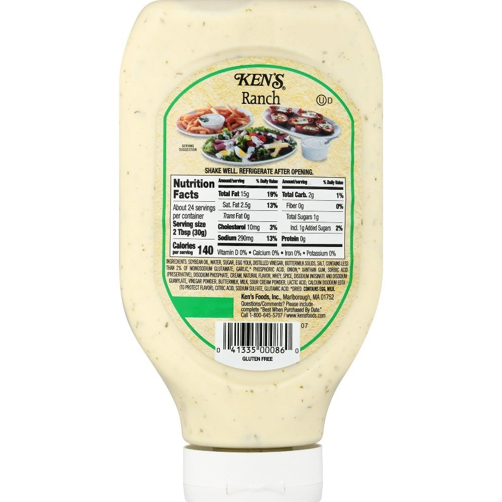 Ranch Salad Dressing, & Spread 24 fl oz