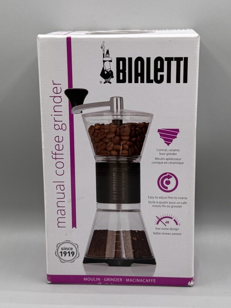 Bialetti Manual Adjustable Coffee Grinder
