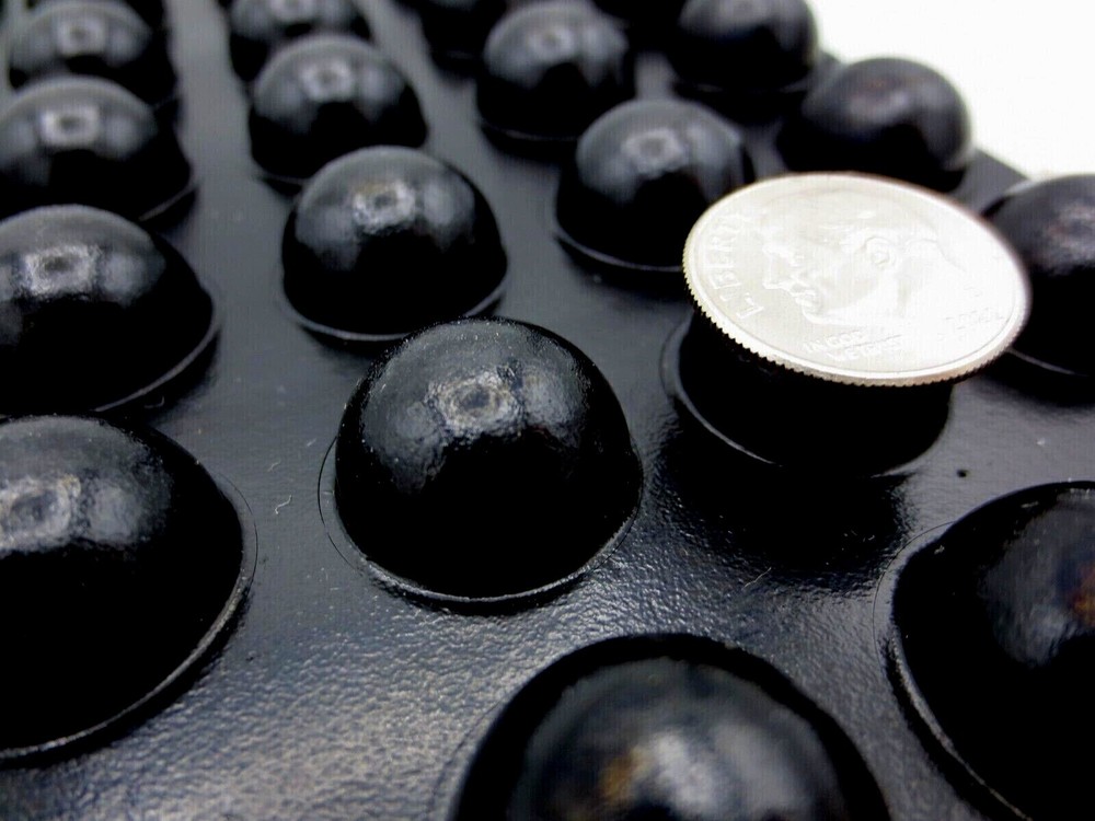 Stick-On Rubber Bumper Pad - 3/4" Pad, 3/8" Tall