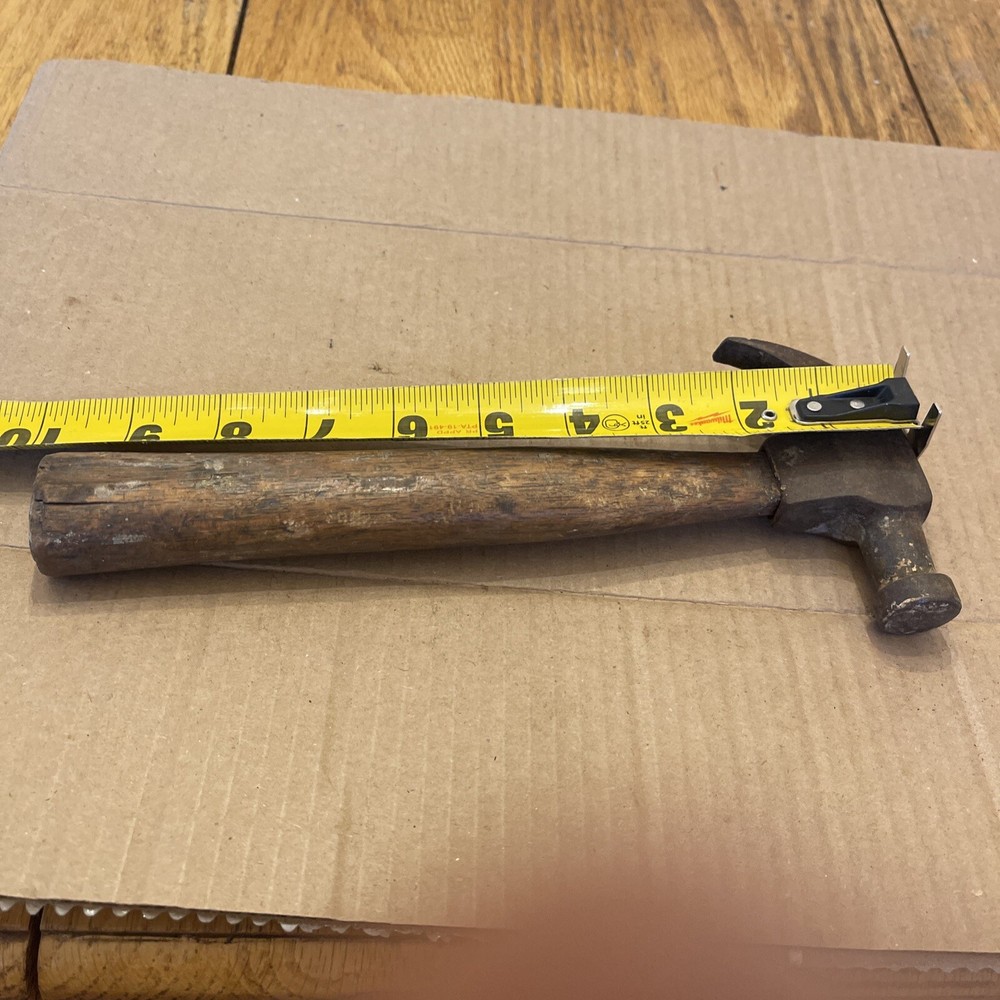 Small Vintage Hammer With Engraved Name