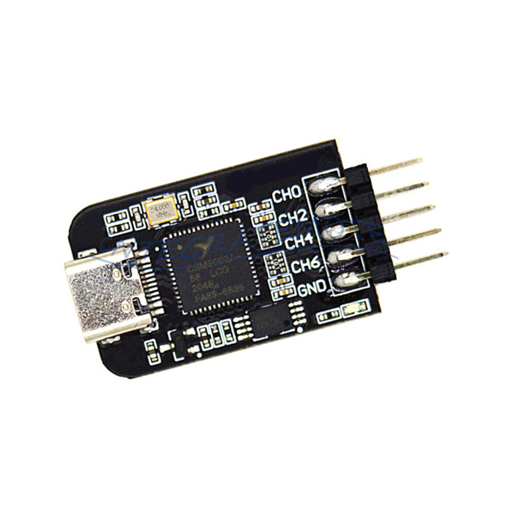 Mini Logic Analyzer Type C MCU Arm FPGA Debugging Tool 24m Sampling 8Channels-