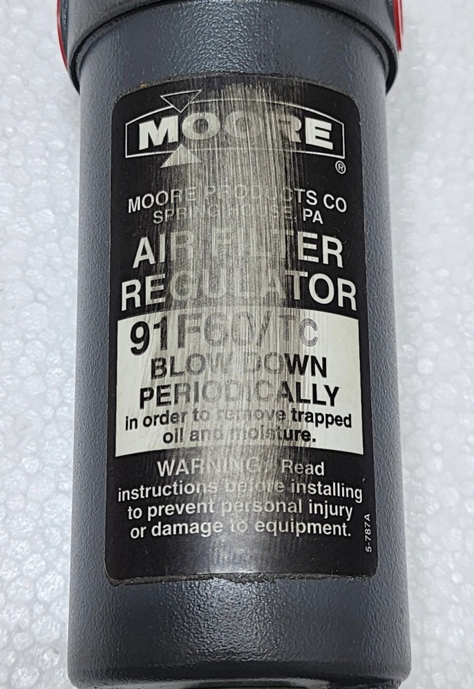 Moore 91F60/TC Nullmatic Air Filter Regulator 91F-60