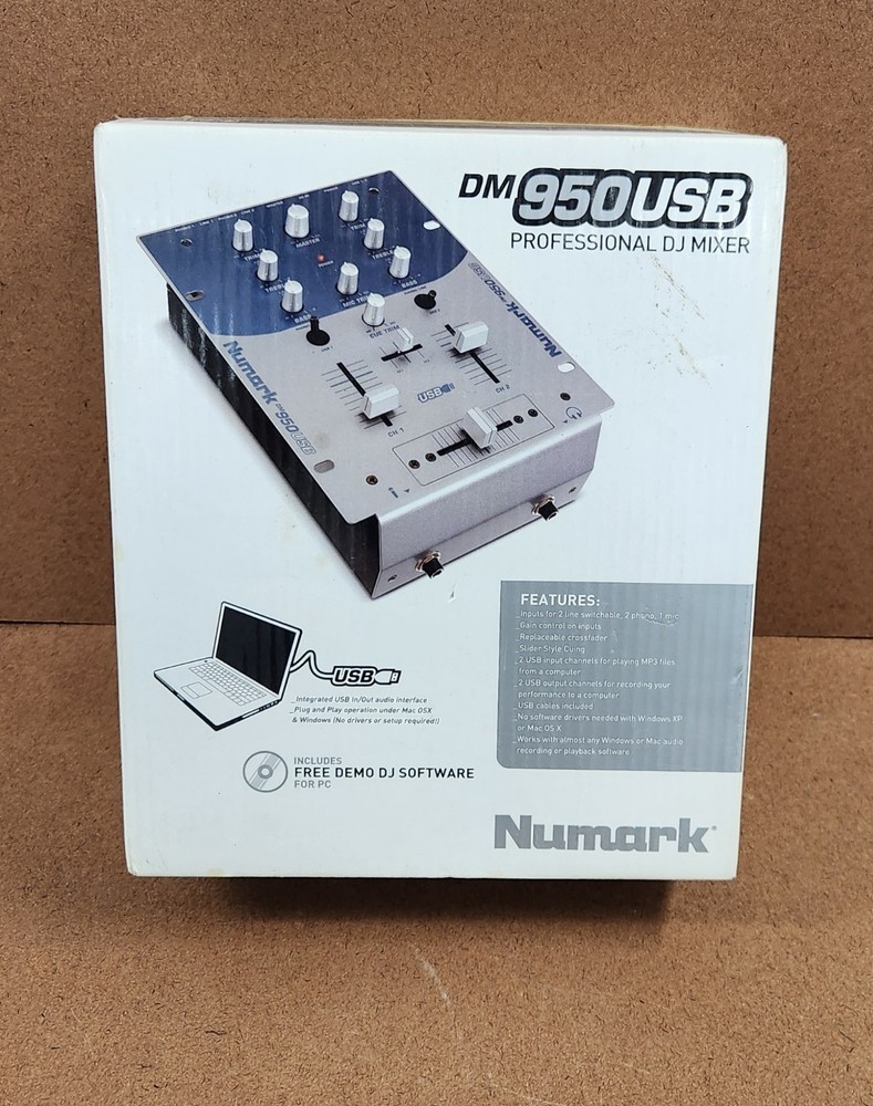 Numark DM 950 USB  professional DJ mixer
