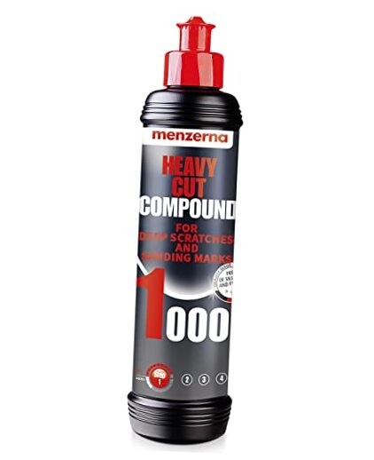 Heavy Cut Compound 1000" I Abrasive Polishing Compound for Deep 8oz. (US)