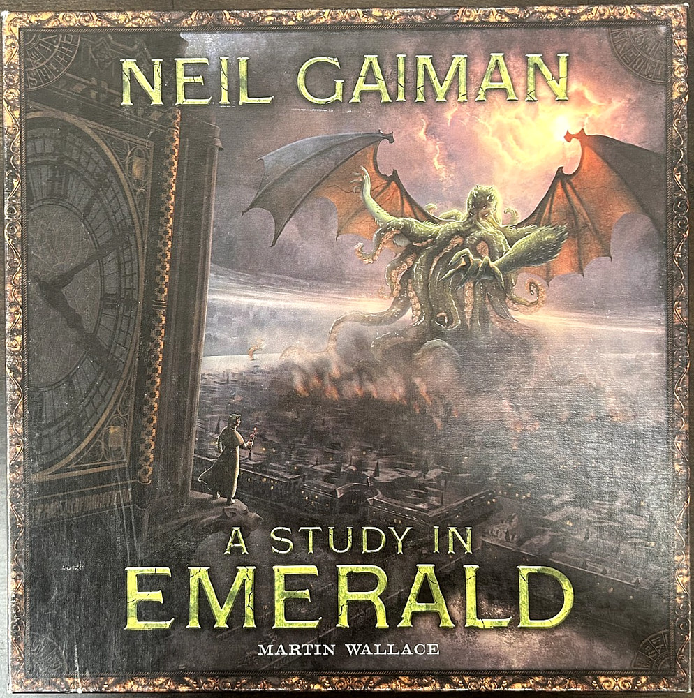 Treefrog Games - A Study in Emerald Board Game (2nd Edition) - COMPLETE! VG+/EX!