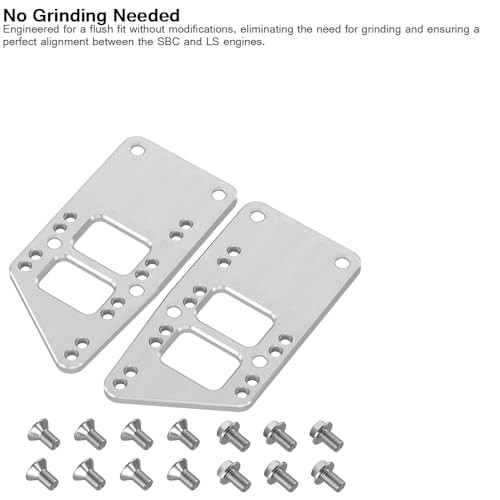 LS Swap Motor Mounts Adapter Plates - LS Conversion Adjustable Universal Swap