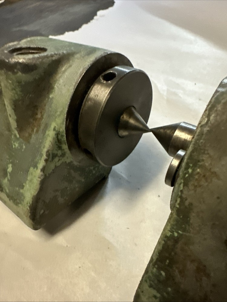 J & L Optical Comparitor Bench Centers Set/ Tailstock