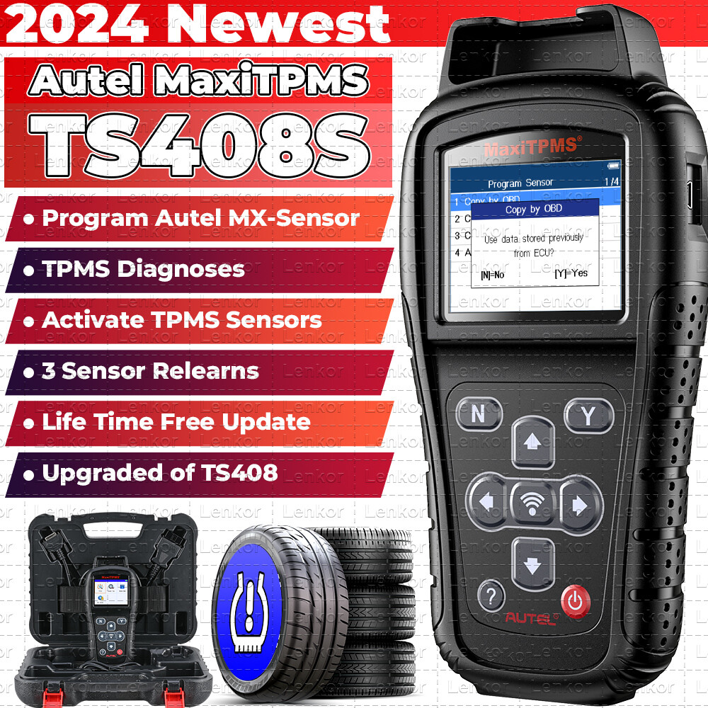 Autel MaxiTPMS TS408S as TS501 Relearn OBD Programmming Diagnose Scanner Tool