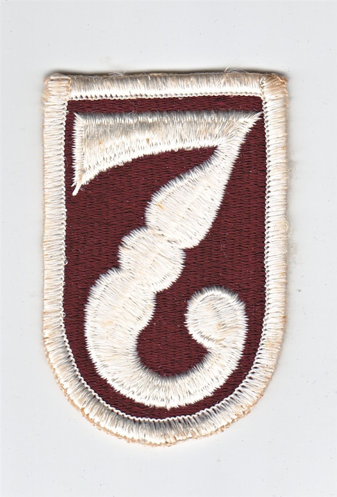 Army Patch: 7th Medical Brigade - merrowed edge