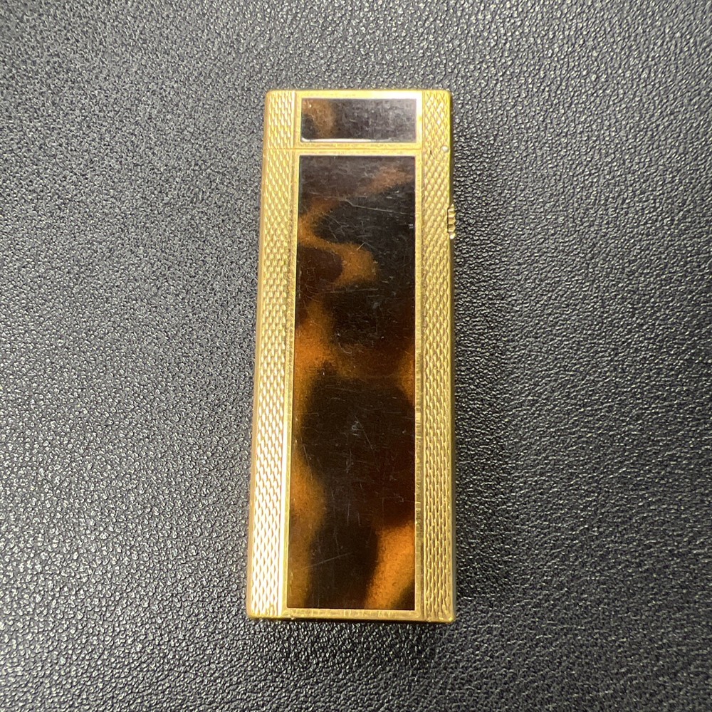 Dunhill Rollagas Lighter Gold And Enamel