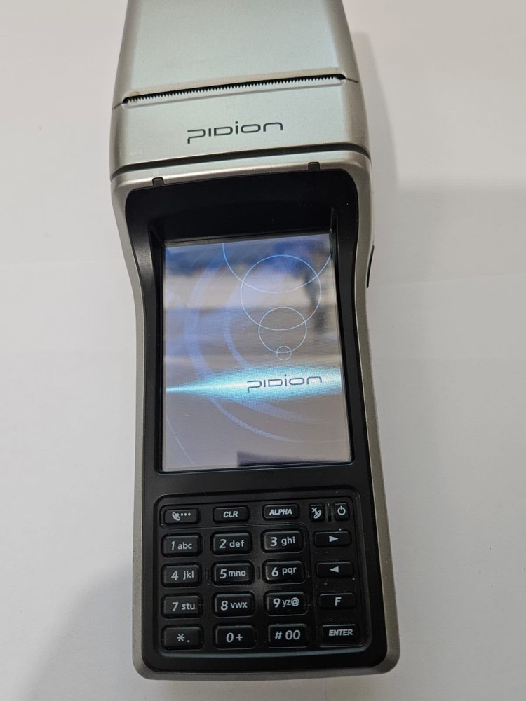 Pidion Bluebird BIP-1300 Transaction Mobile Computer / Printer System w/ Battery