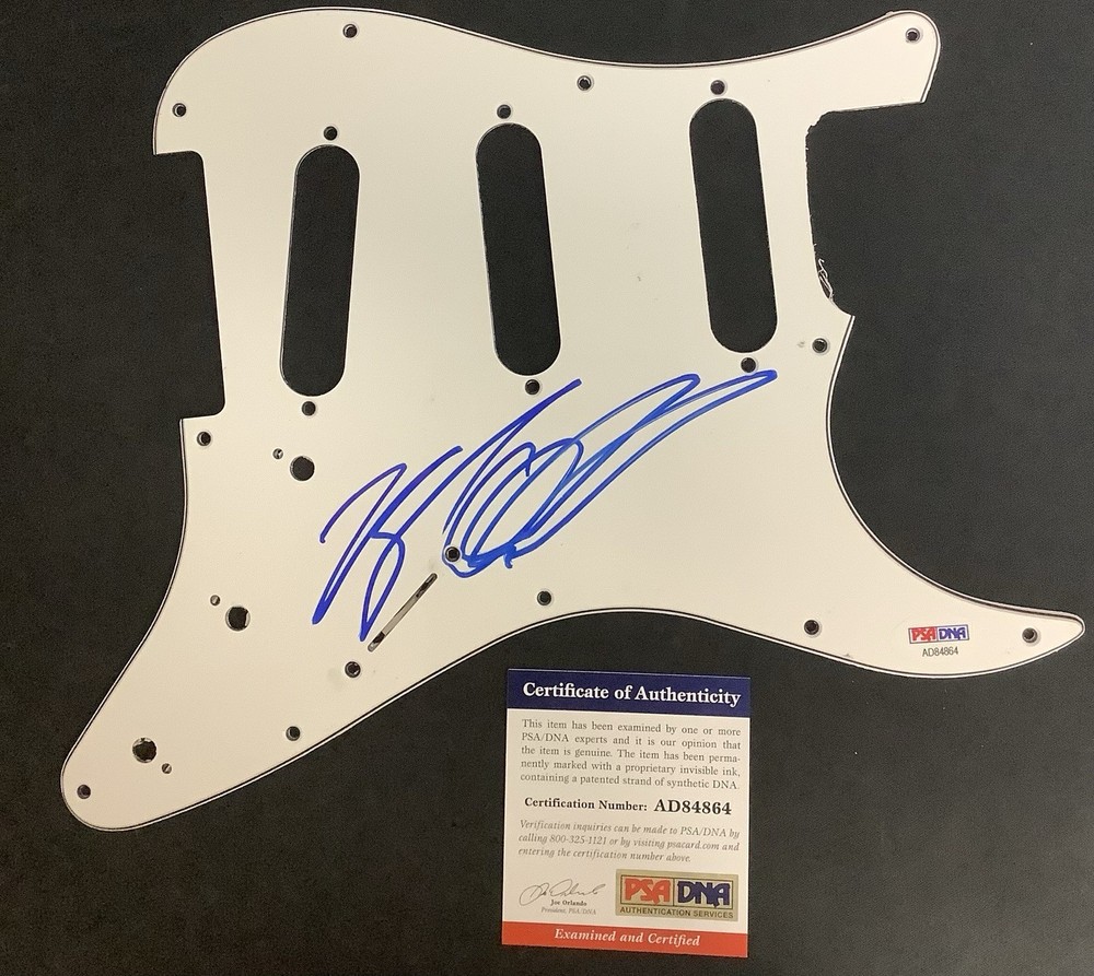 Brad Arnold Signed Guitar Pickguard Three Doors Down Rock Autograph PSA/DNA
