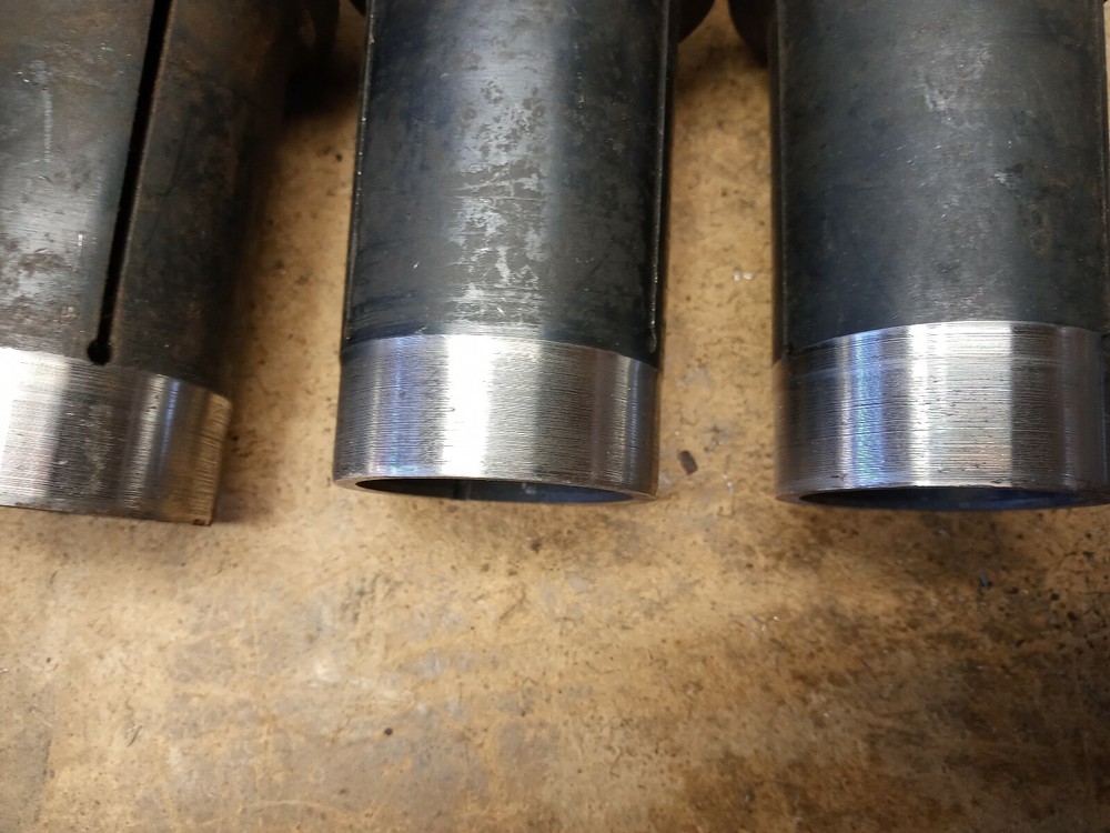 13 Hardinge collets, square, hex with chuck and ect NO THREADS (SEE DESCRIPTION)