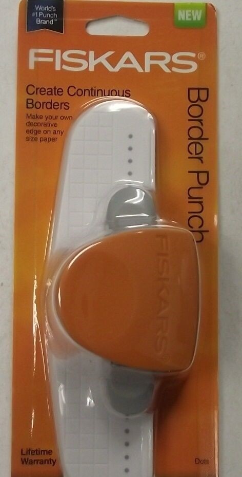Fiskars 01-005652 Border Punch Dots