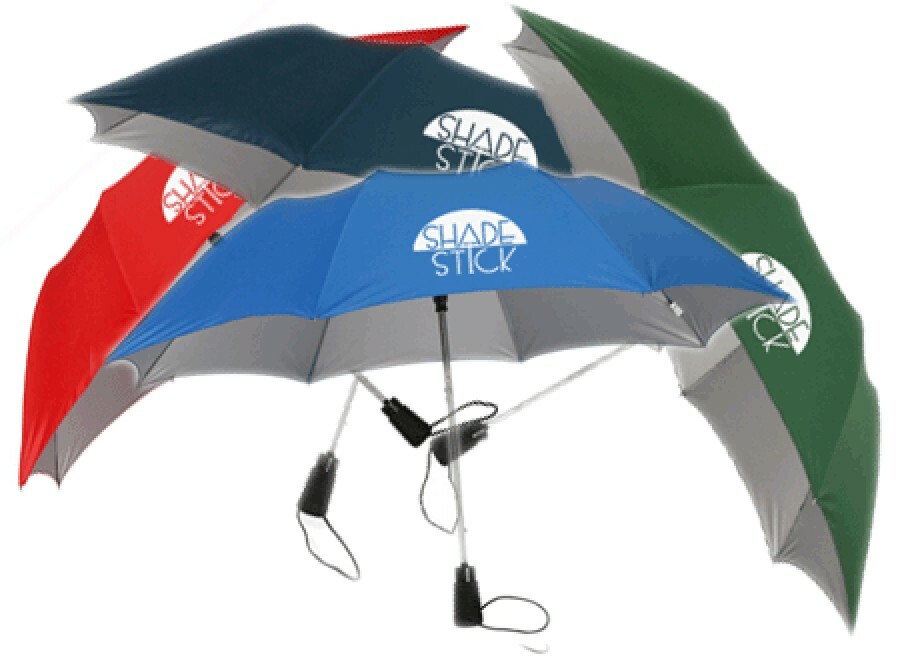 SHADE STICK Automatic Open Umbrella UV Coating Sun Protection, and Carrying Case