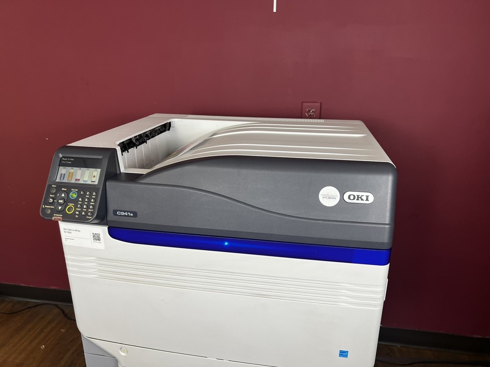Oki C941e White Toner Printer
