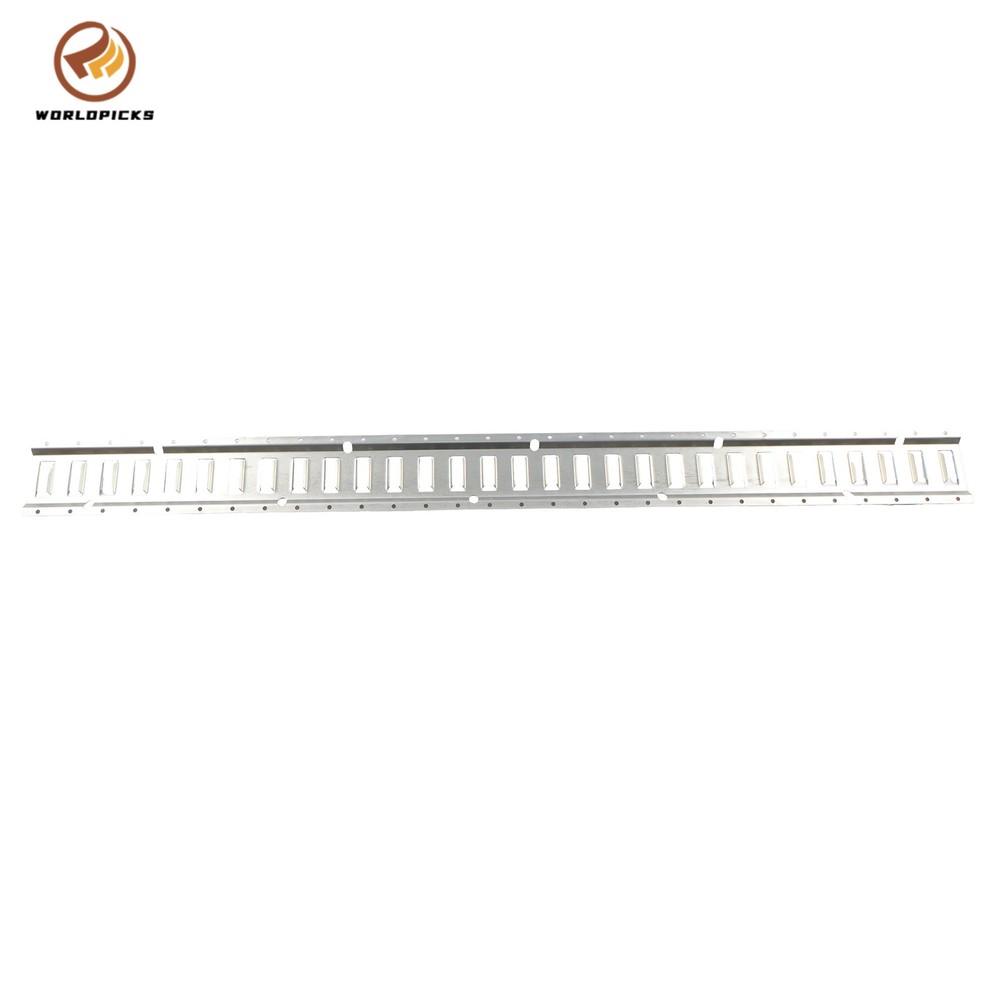 5' E-Track Kit Rails Silver Galvanized 16 Pack Heavy Duty Tie Down System Steel