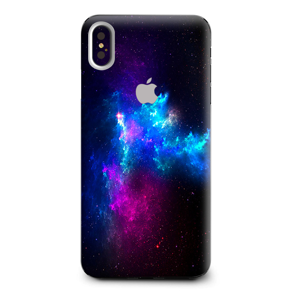 Skins Decal Wrap for Apple iPhone XS Max-Galaxy Space Gasses