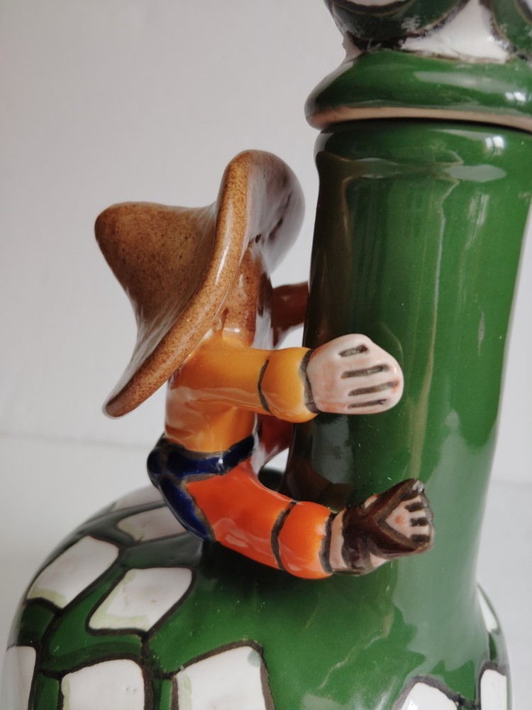 Don Pipocho Ceramic Penta Serena Edition Empty Tequila Decanter
