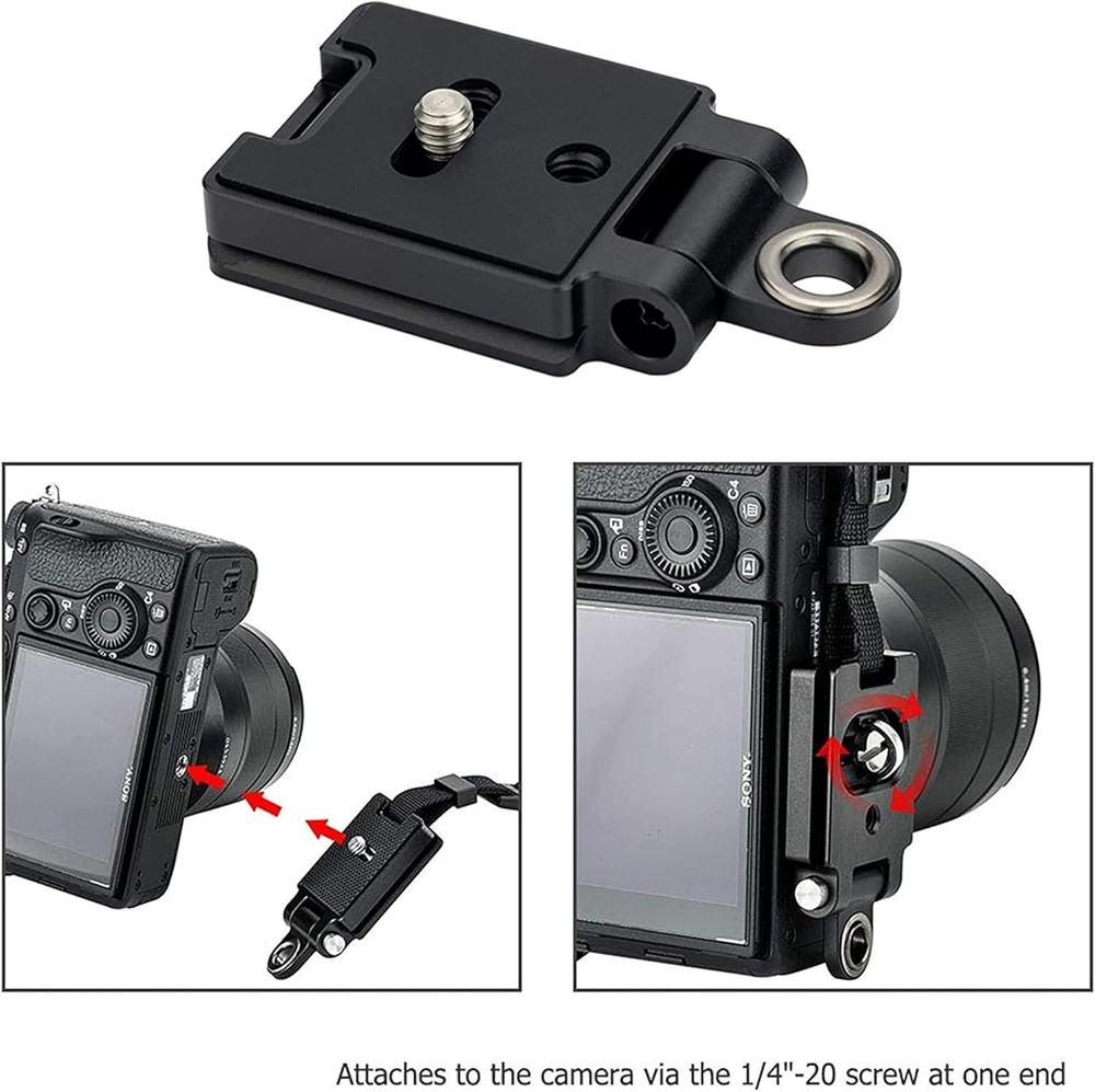 40MM Universal Arca Swiss Quick Release Plate, Black