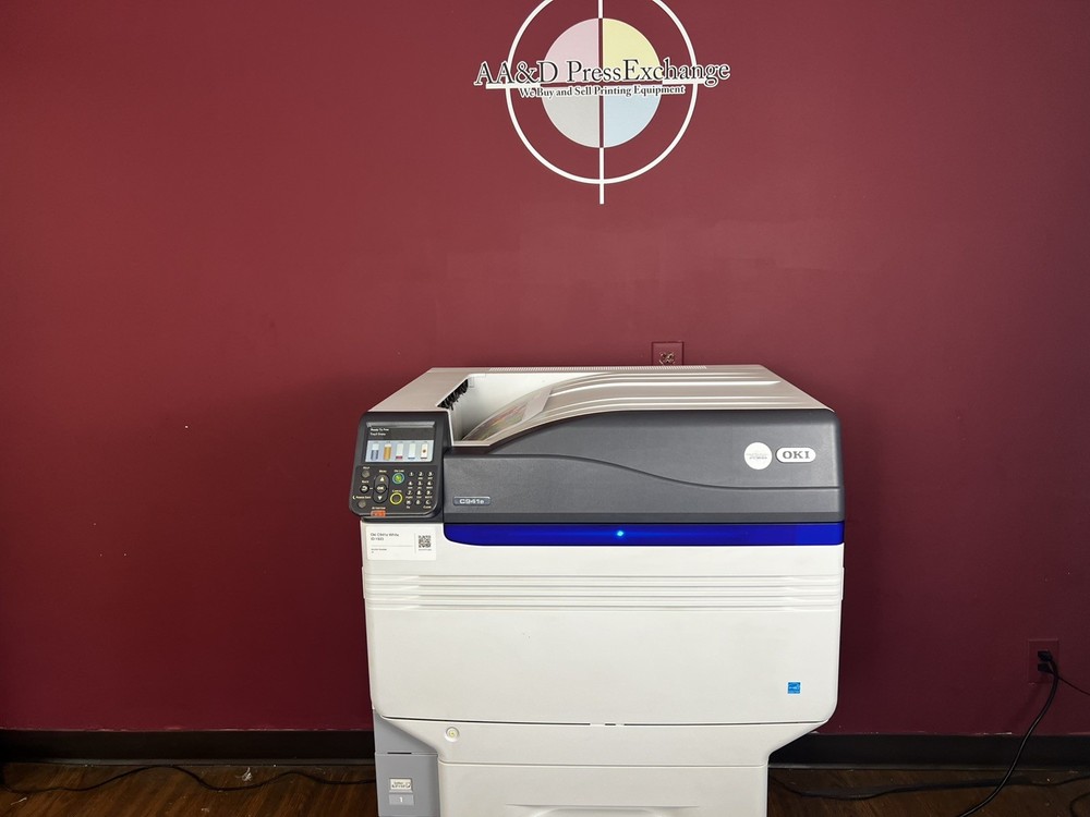 Oki C941e White Toner Printer