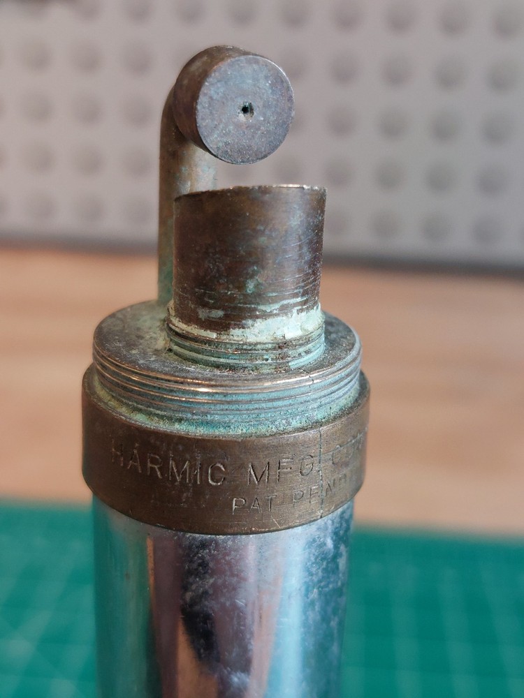 Vintage 1950s Harmic Alcohol Blow Torch Not Tested