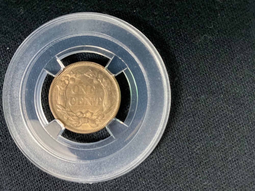 1858 FLYING EAGLE CENT SMALL LETTERS ( UNCIRCULATED )