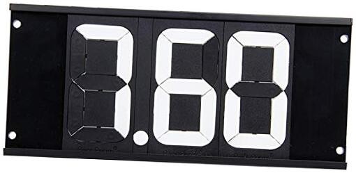 Dial-in Board 3 Digit w/Mounting Holes