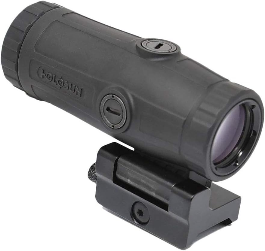 Durable Water-Resistant 3X Magnifier with Adjustable Focus - Quick Detach Mount