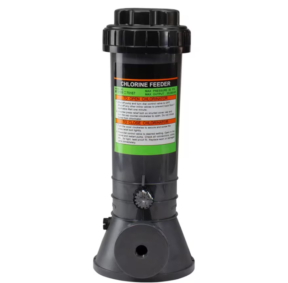 Automatic Off-Line Chlorinator Chemical Feeder 9lb Capacity